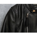 Fashion Motorcycle Garments Real Sheep Leather Garments for Women